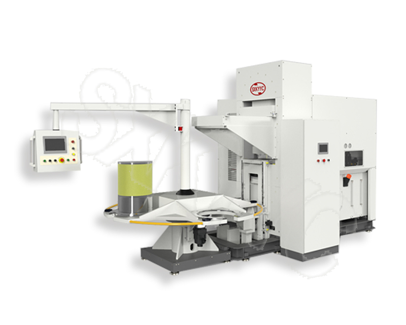 Multi Station Rotary Table Dry-Bag Isostatic Press